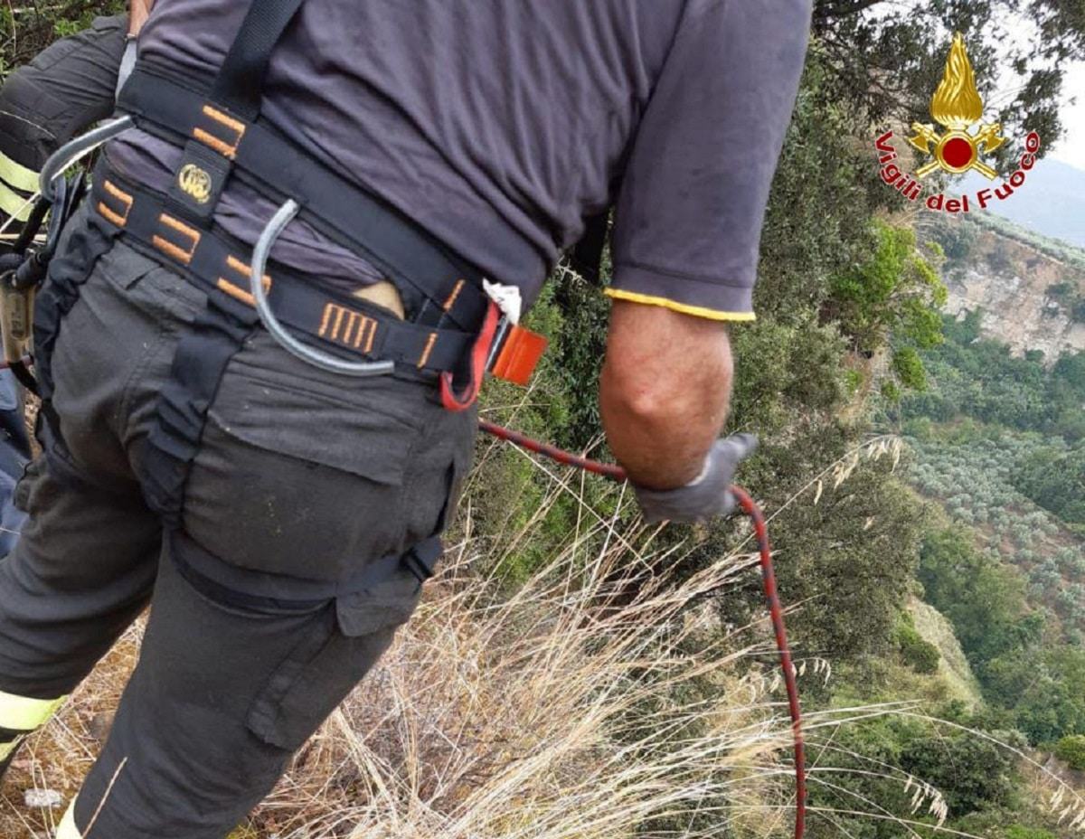 rinvenimento cadaveri mesoraca vigili del fuoco