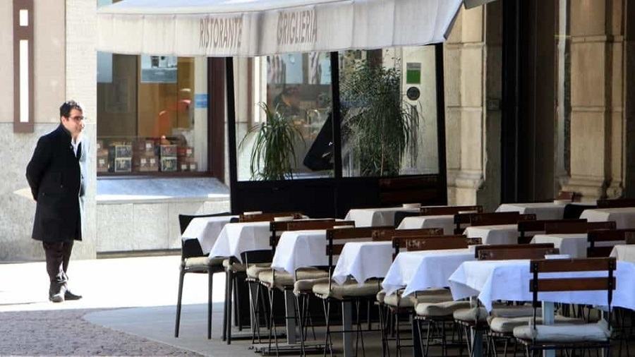 ristorante chiuso coronavirus