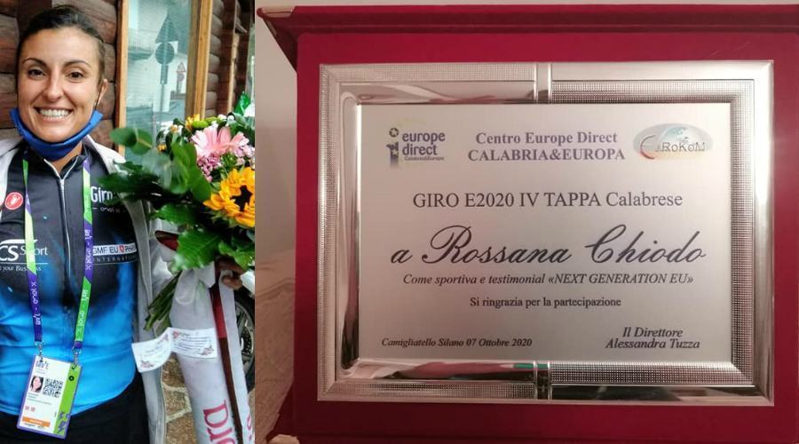 Giro-E, traguardo in rosa per Rossana Chiodo: "la bici mi ha cambiata" 53 rossana chiodo camigliatello