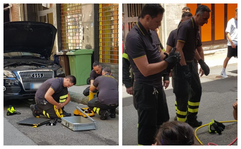 salvataggio gattino 1