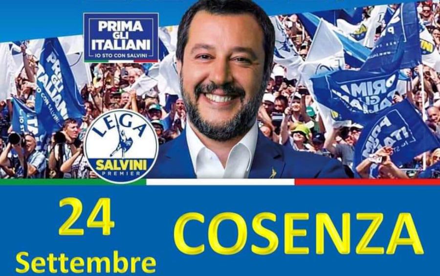salvini a Cosenza