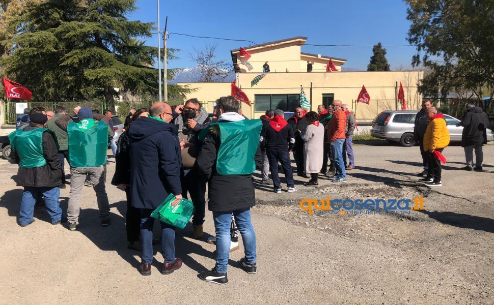 sciopero consorzi bonifica cammarata castrovillari