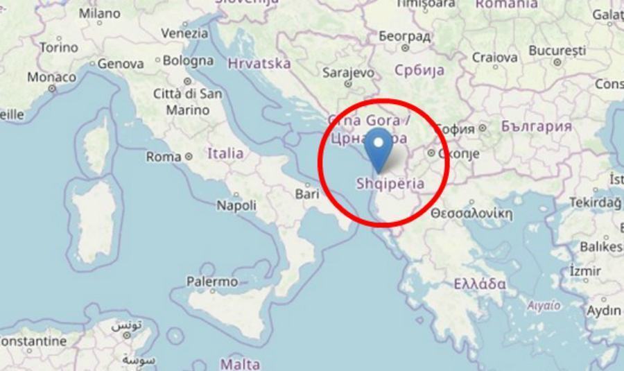 scossa albania 6 5