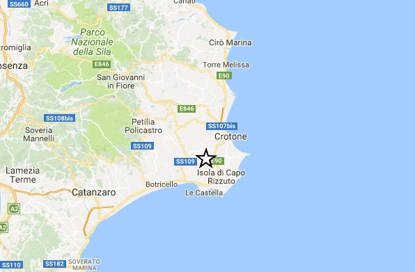 scossa terremoto isola