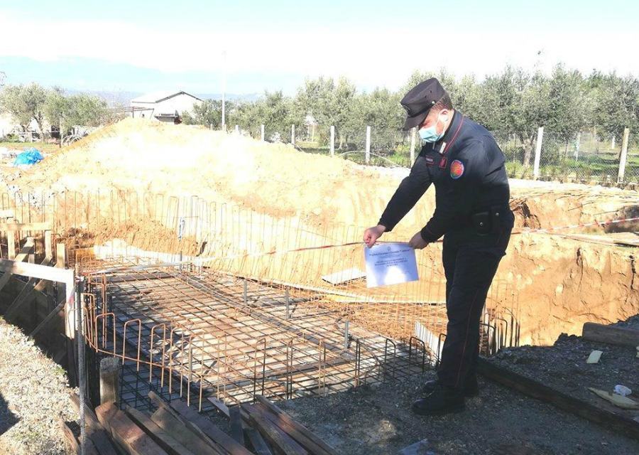 Abusivismo edilizio, sigilli a villa con piscina a Bisignano 53 sequestro bisigjnano 2