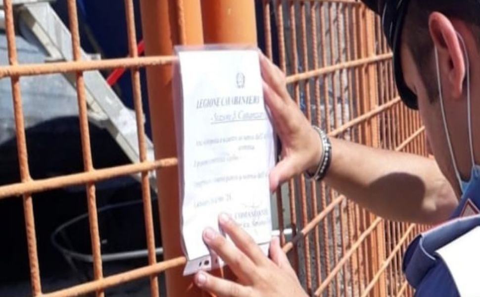 sequestro cantiere nautico a catanzaro