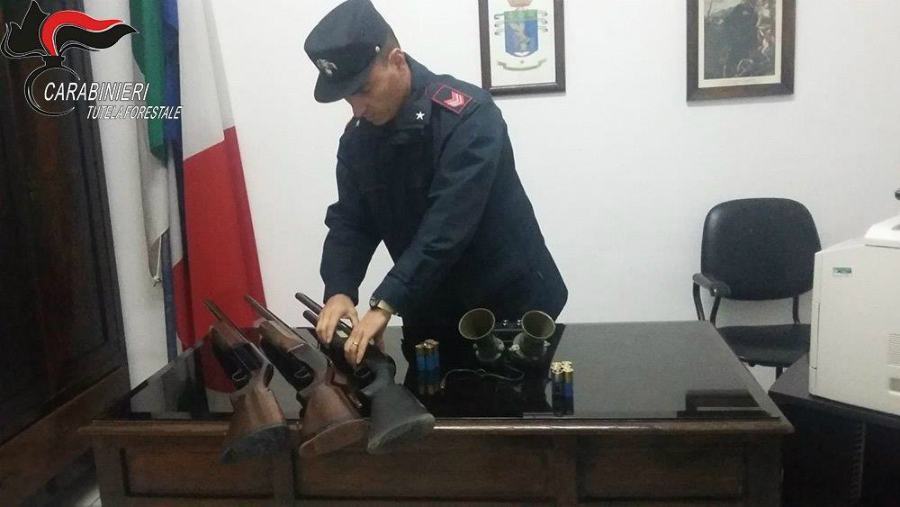 sequestro fucili