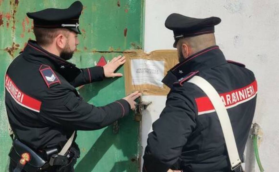 Reati ambientali, sequestrata una lavanderia industriale 51 sequestro lavanderia