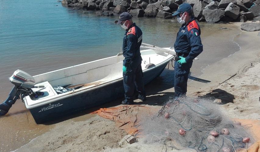 sequestro pizzo pesce