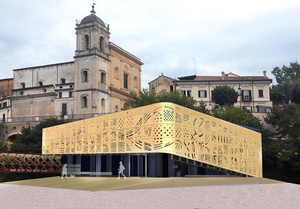 Demolizione Hotel Jolly e costruzione Museo Alarico, mancano le autorizzazioni 53 simulazione museo