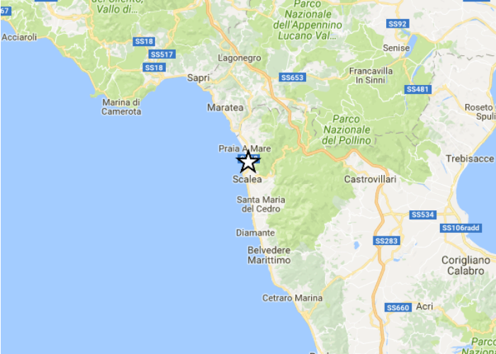 terremoto cosenza