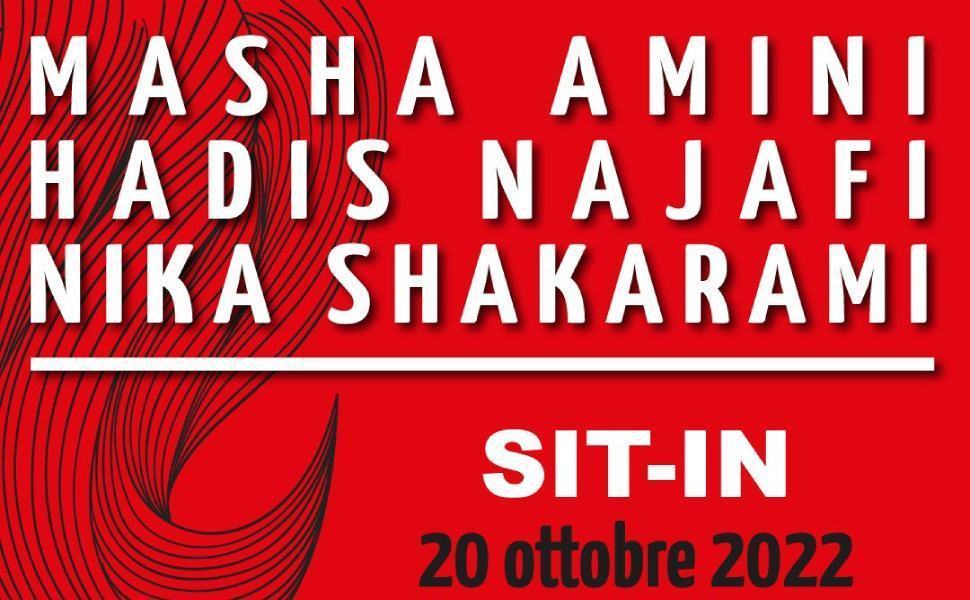 sit in di supporto alle donne iraniane 1 1