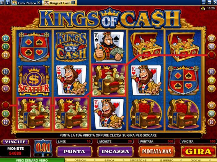 slot machine king cash
