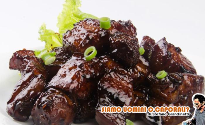 spezzatino di manzo e cioccolato