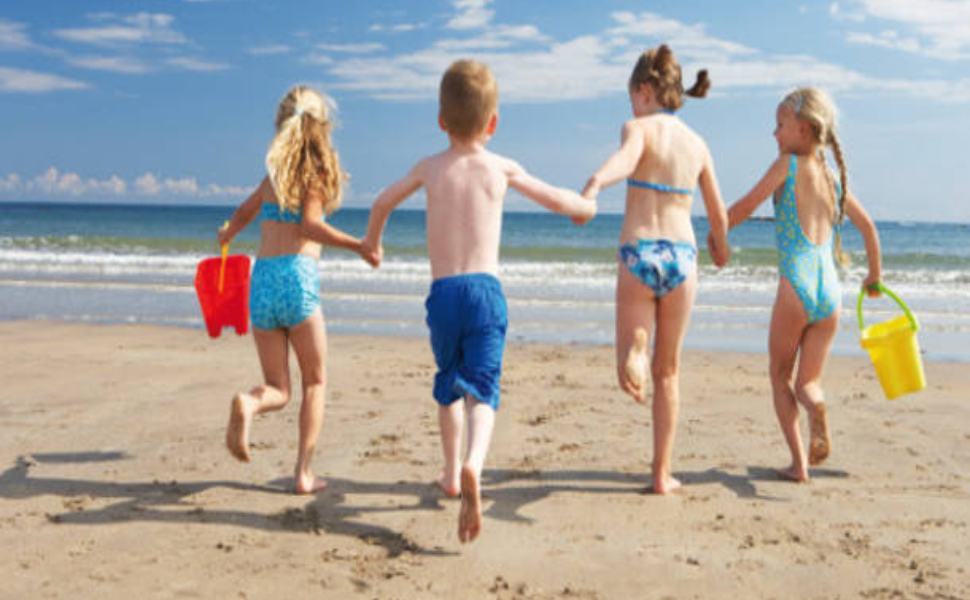 spiaggia bambini mare vacanza