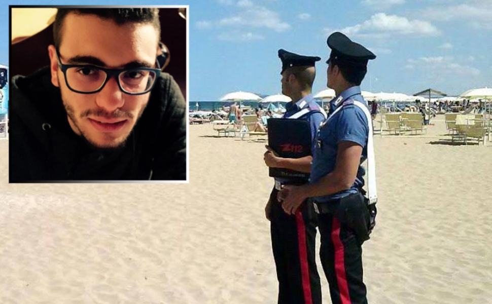 spiaggia carabinieri ricerche fiumefreddo