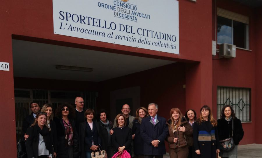 sportello cittadino ordine avvocati cosenza