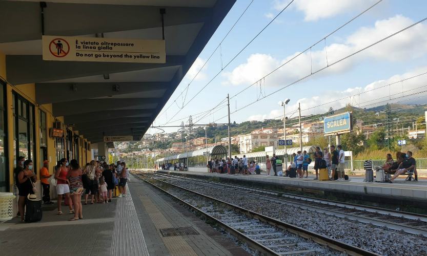 stazione di Scalea estate 2020