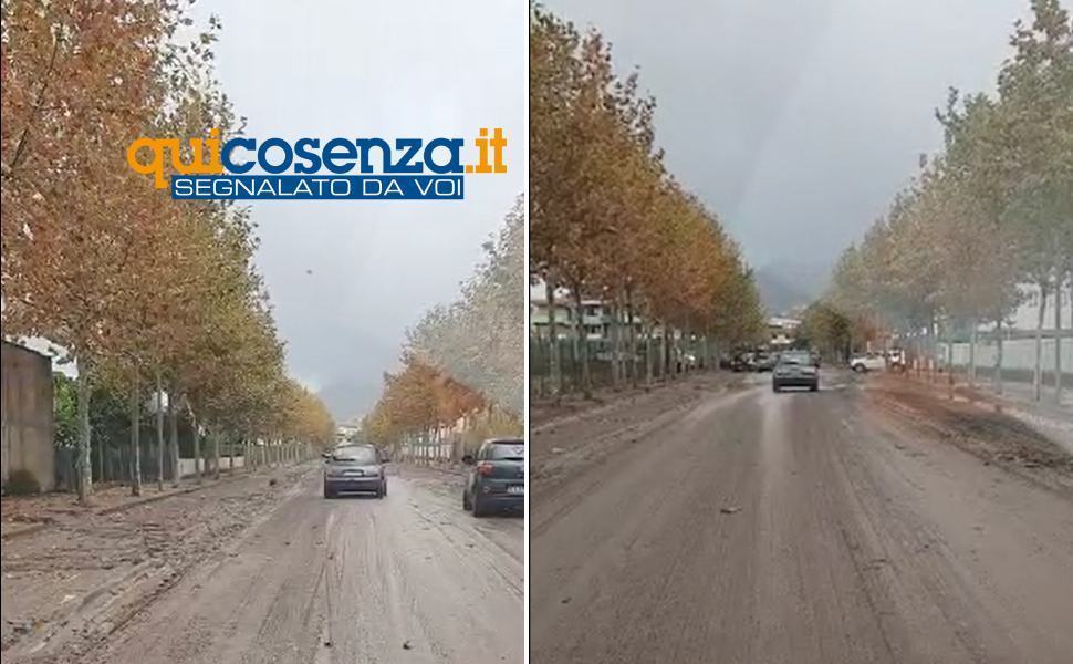 Bomba d'acqua sul Tirreno, a Praia a Mare permangono i disagi 51 strade invase fango praia a mare