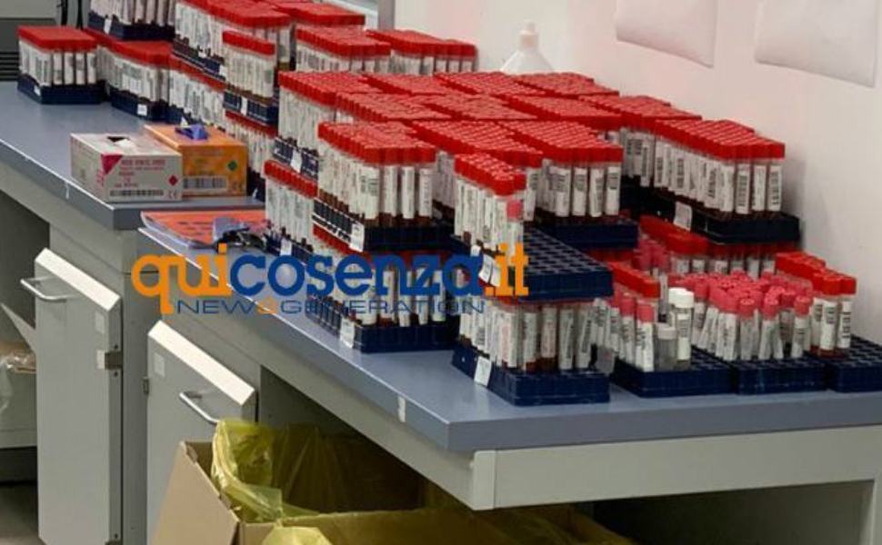 tamponi da processare