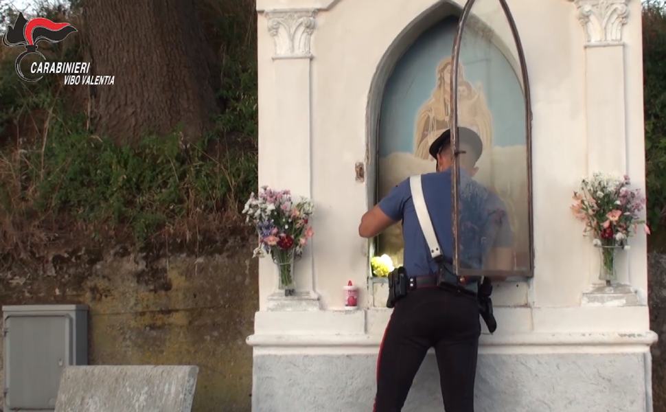 teca madonna zungri droga carabinieri