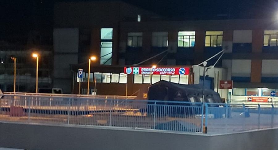 tenda cosenza coronavirus 1