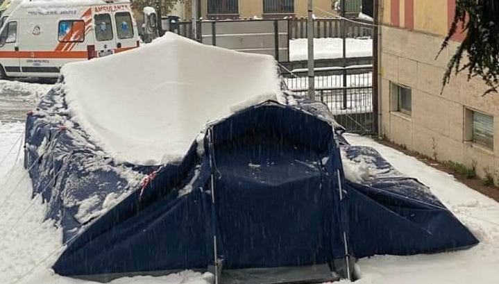 tenda triage san giovanni in fiore