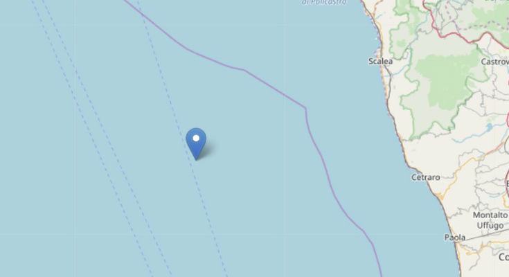 Scossa di terremoto nel mar Tirreno 51 terremoto 1 2