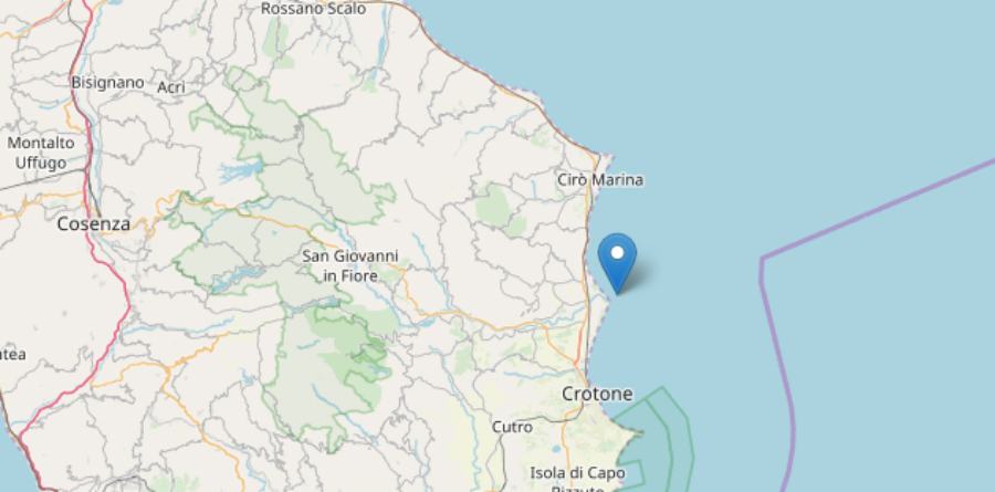 terremoto crotone