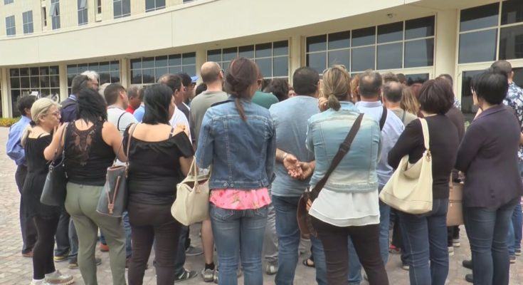 tirocinanti protesta