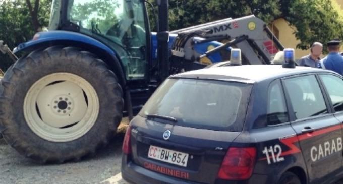 Trattori rubati a Corigliano, sette denunce 51 trattore furto