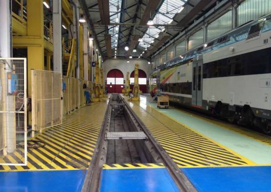 trenord simulatore novate milanese deposito officina 417797