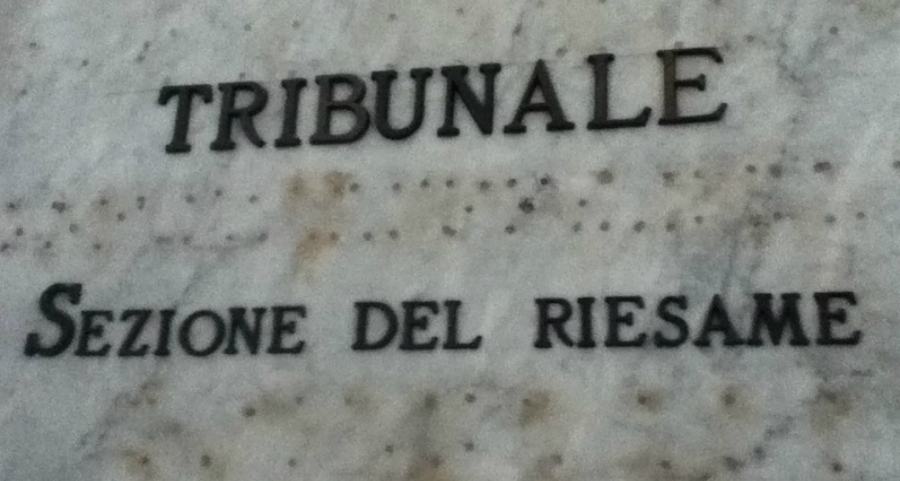 tribunale riesame