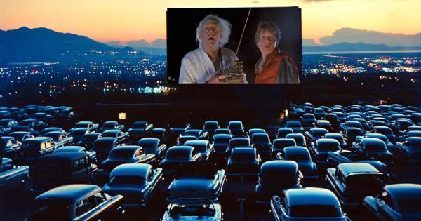 un drive in