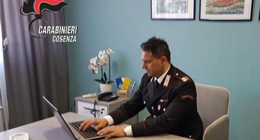 una stanza tutta per se carabinieri cosenza