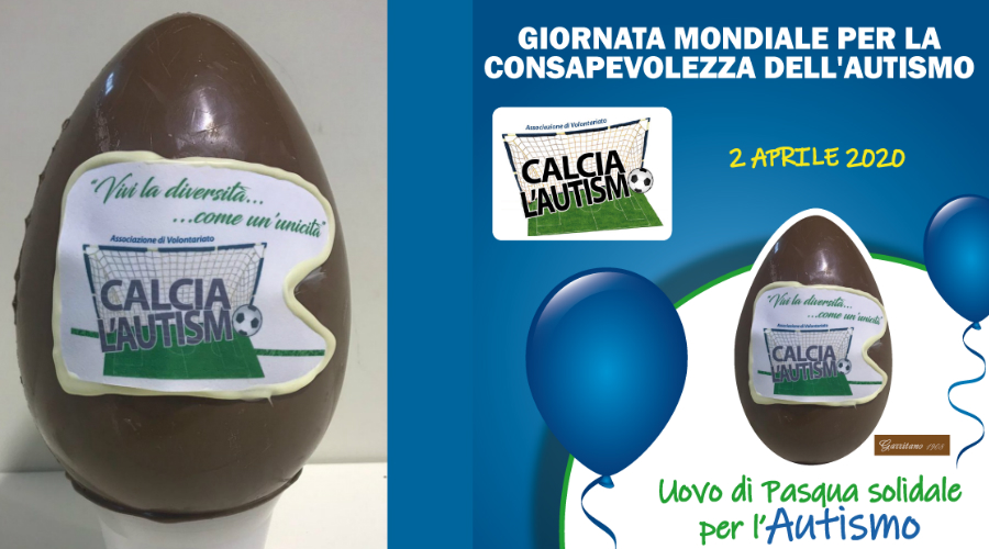 uovo pasqua calcia autismo