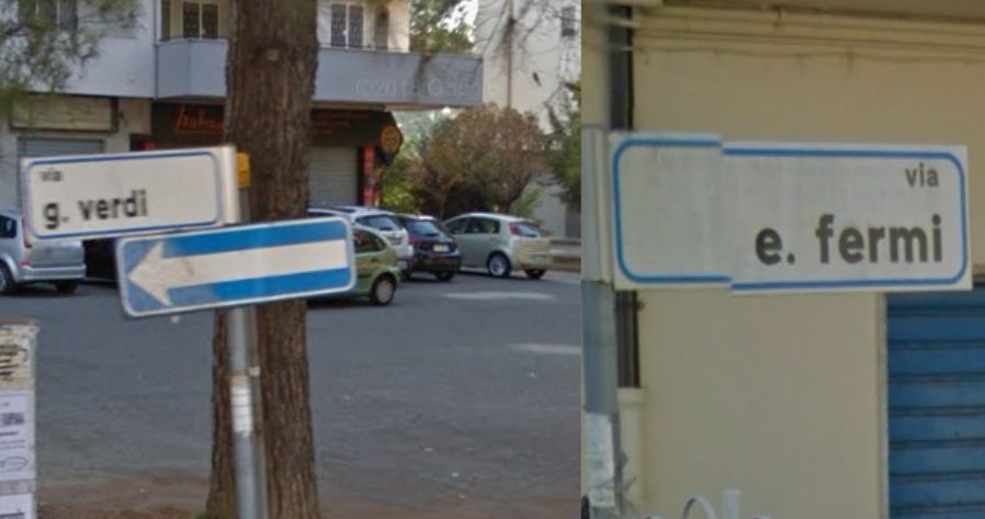 via verdi e via fermi rende 1