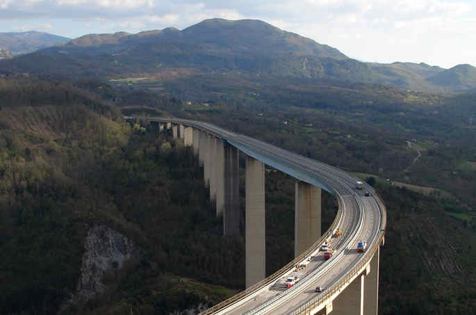 viadotto italia foto aerea salerno reggio
