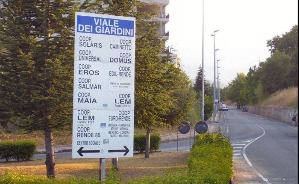 viale dei giardini Rende