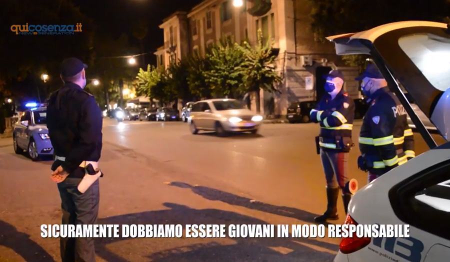 video coprifuoco cosenza