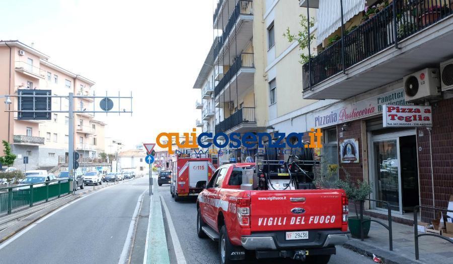vigili del fuoco cosenza intervento