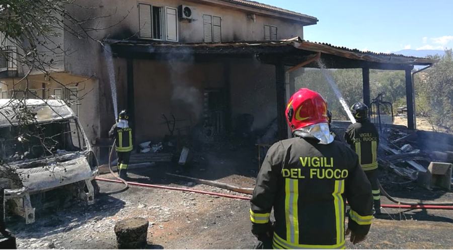 vigili del fuoco san marco argentano