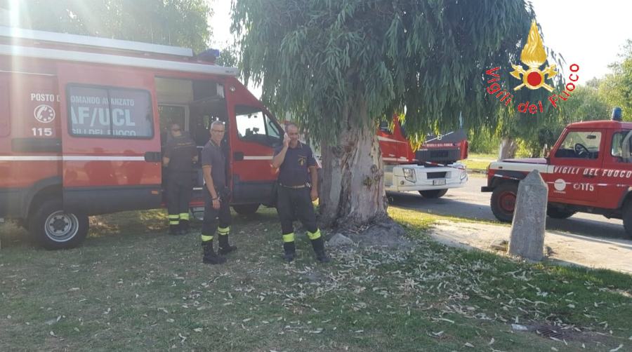 vigili del fuoco soverato persona scomparsa