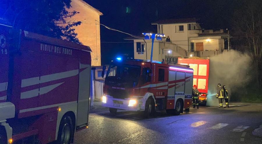 vigili fuoco Rose incendio camion 03