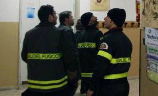 vigili fuoco scuola sopralluogo
