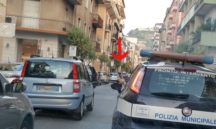 vigili tablet multe cosenza