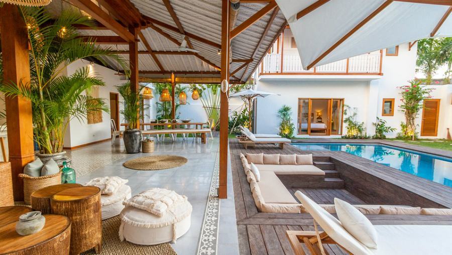 villa lusso estate piscina