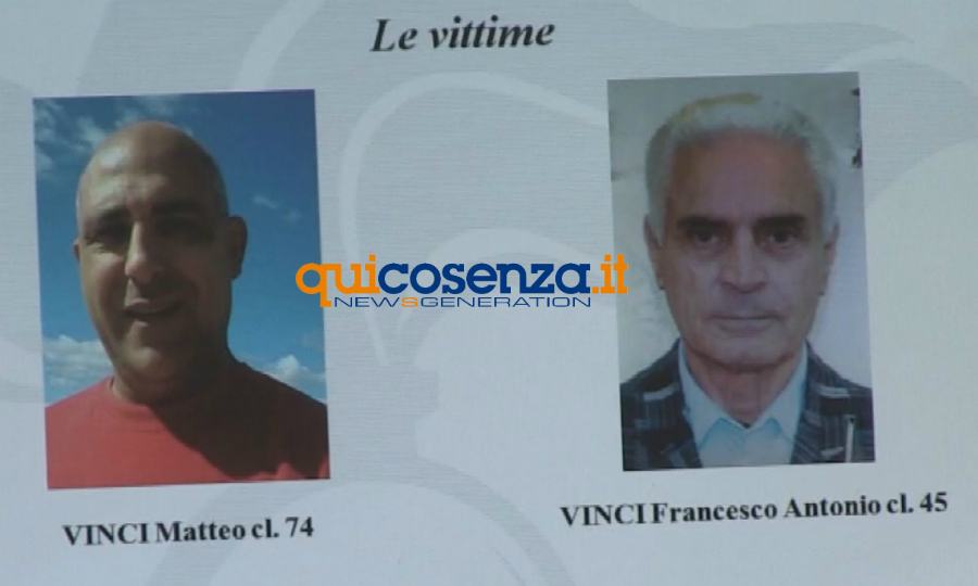 vittime vinci matteo e francesco