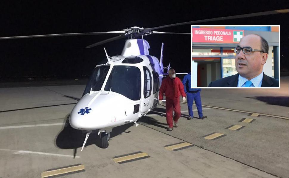 volo elisoccorso ambulanza cosenza Guccione