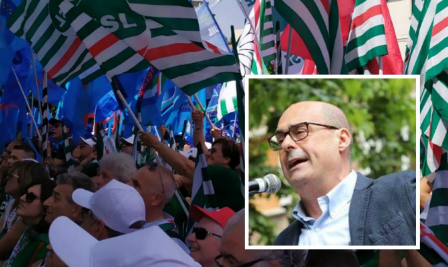 zingaretti manifestazione reggio calabria